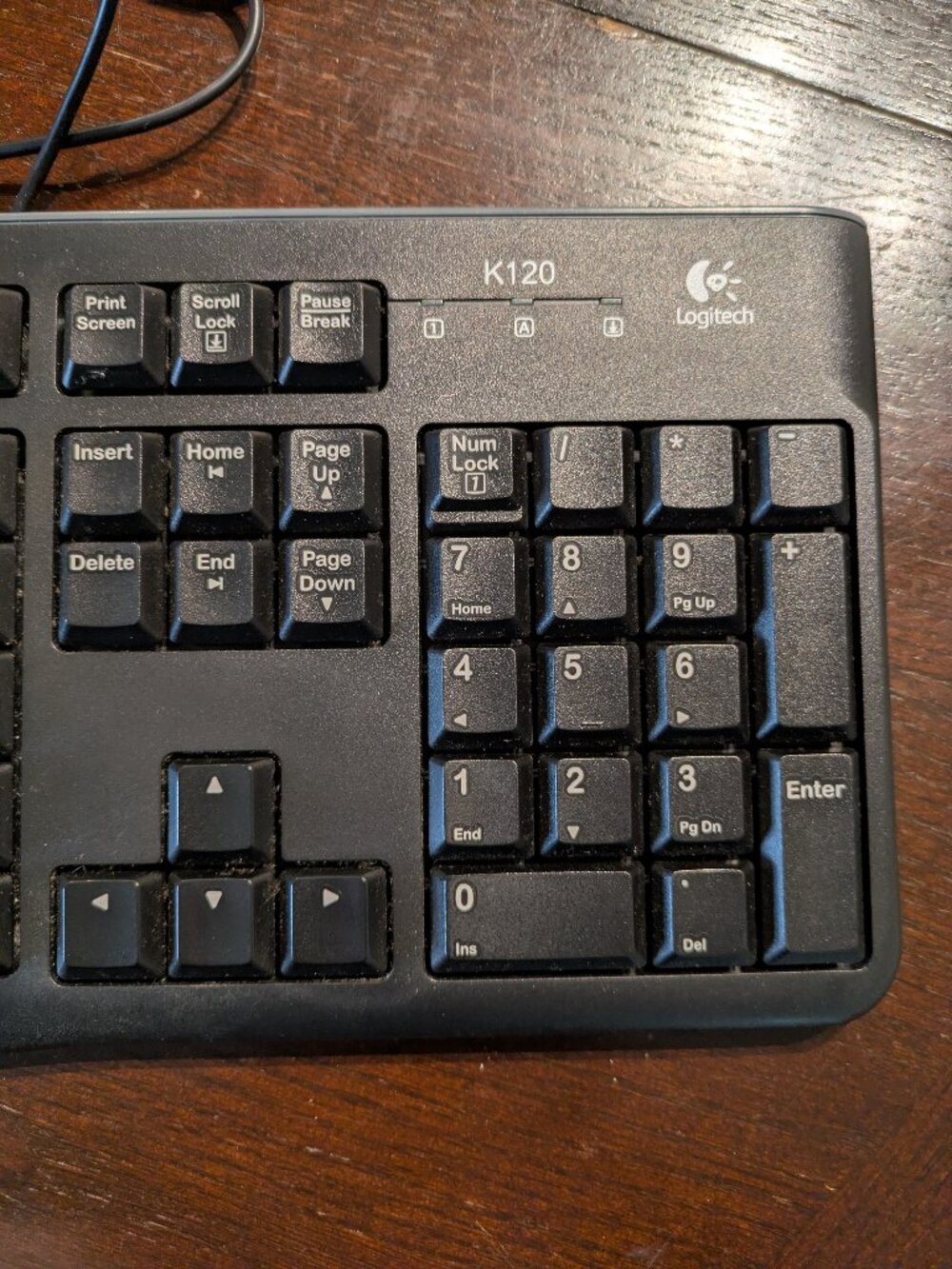 Logitech K120 Wired USB Keyboard